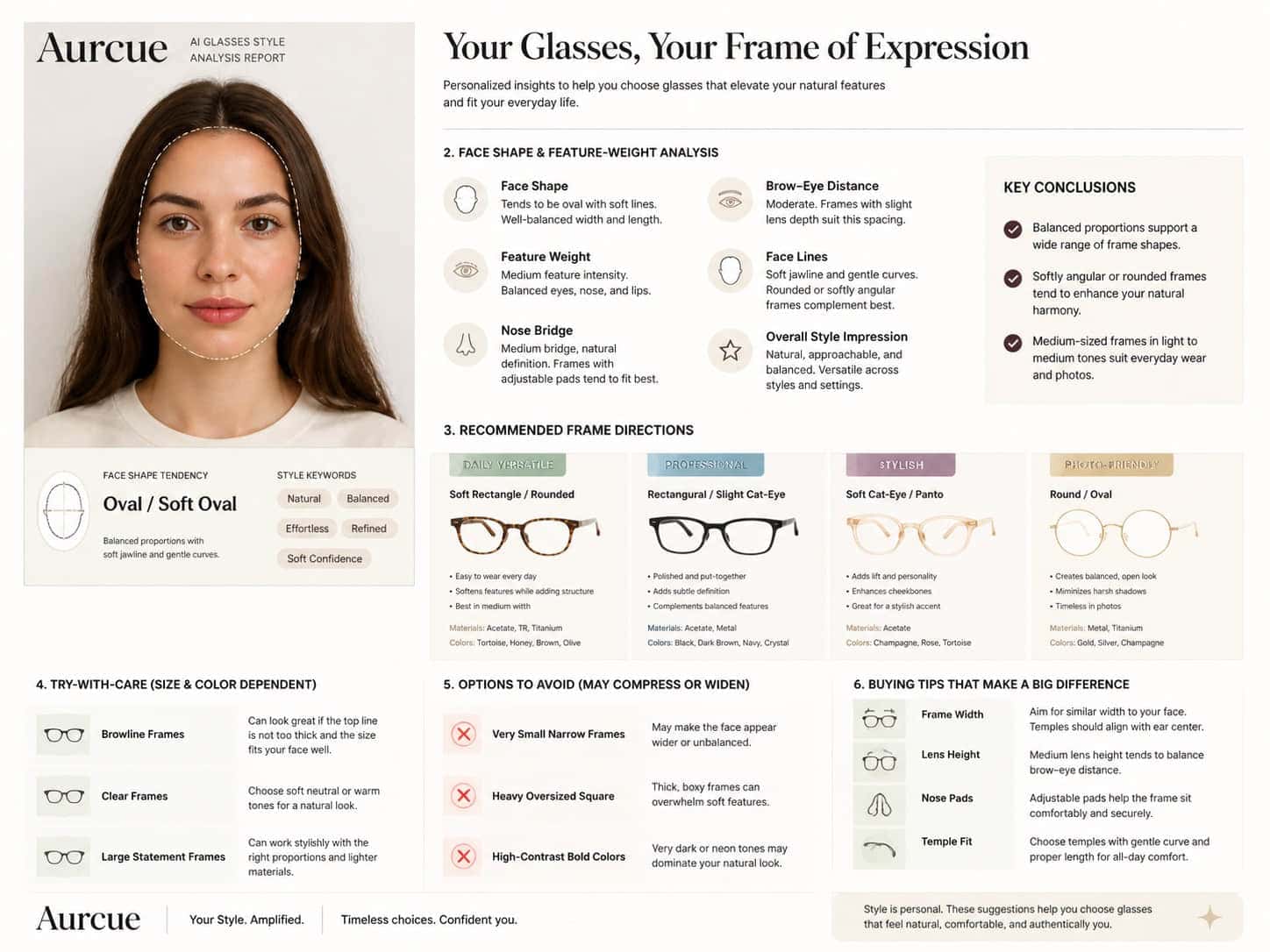 AI Glasses Style Analysis