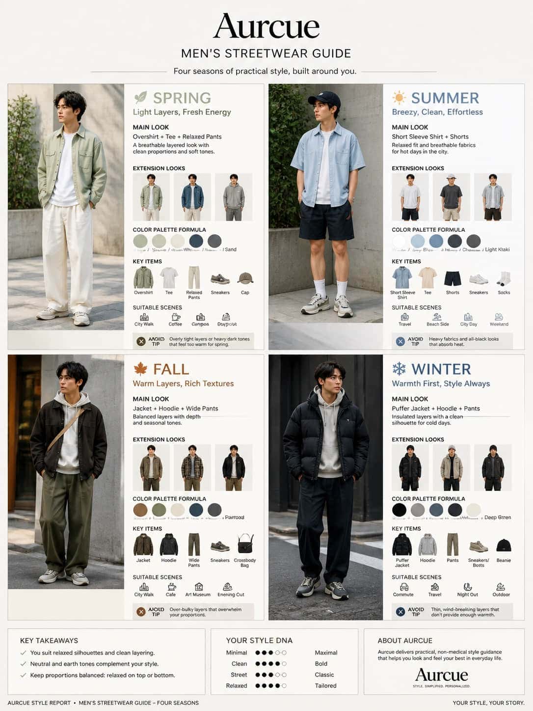 Men's Seasonal Streetwear Guide