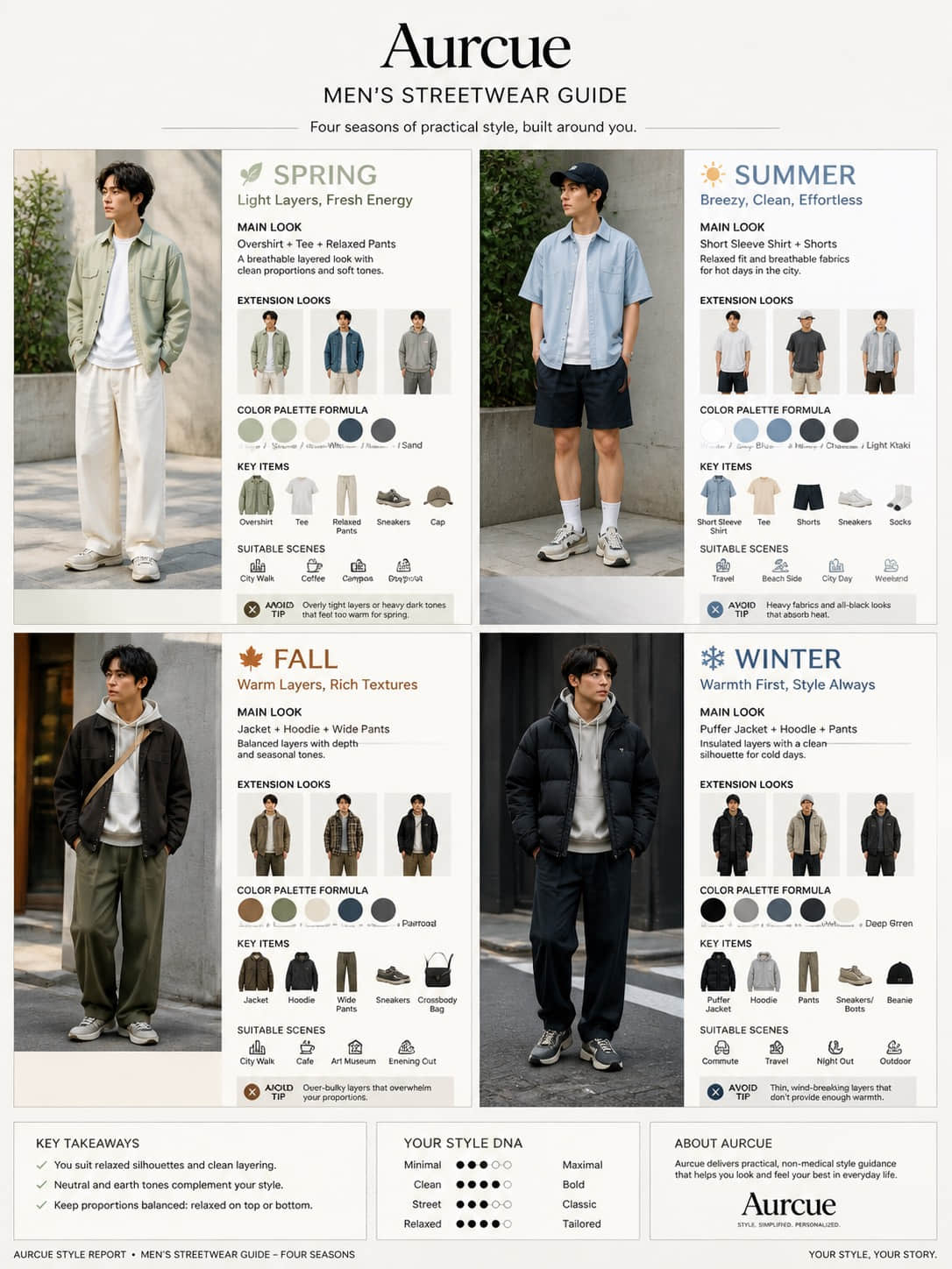 Men's Seasonal Streetwear Guide