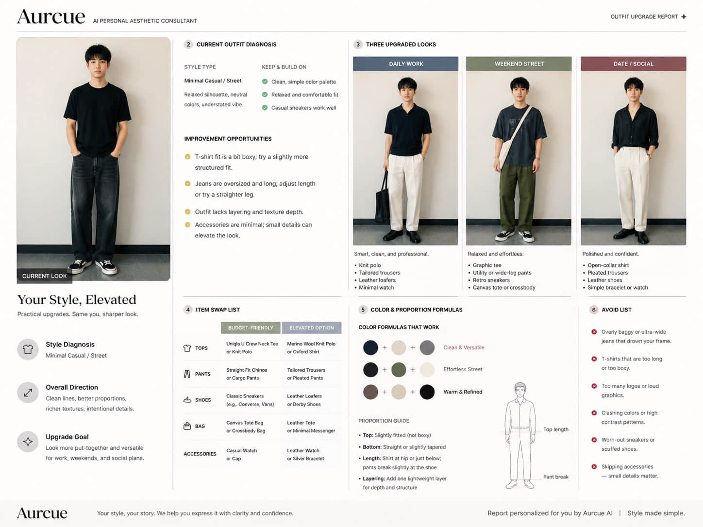 Fit audit example